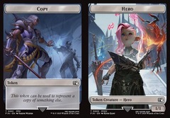 Copy (0001) // Hero (0005) Double-Sided Token - Foil